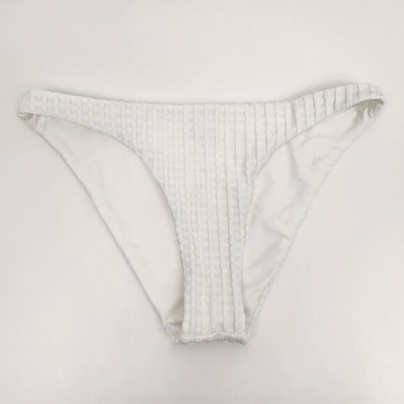 L*Space Bikini Bottom in Cream Textured Size Small NWOT - Picture 1 of 5